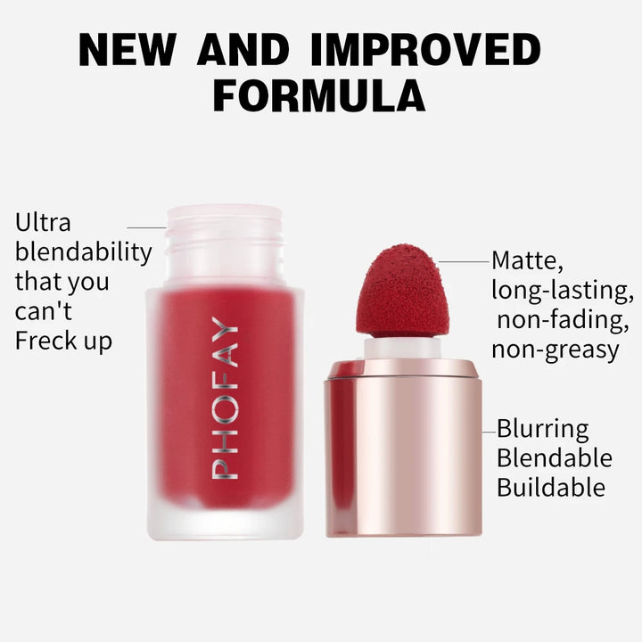 PHOFAY Make Up Liquid Blush Facial Nourishing Blusher Gel Cream Multi-purpose Lip Gloss Makeup Blush Wholesale
