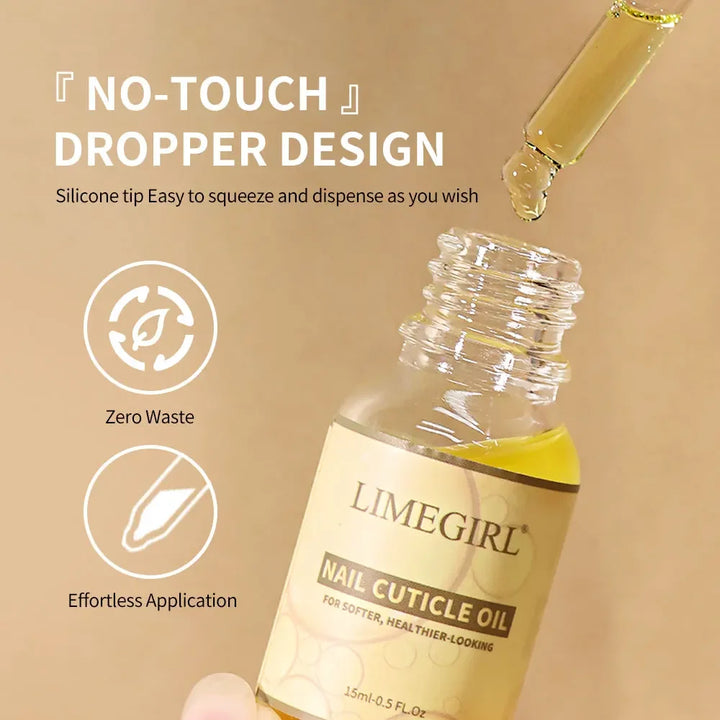 15ML Nail Cuticle Nutrient Oil Nourish Repair Damaged Nail Care Nutrition Oil Treatment Moisturizes Strengthen Bright for Nails