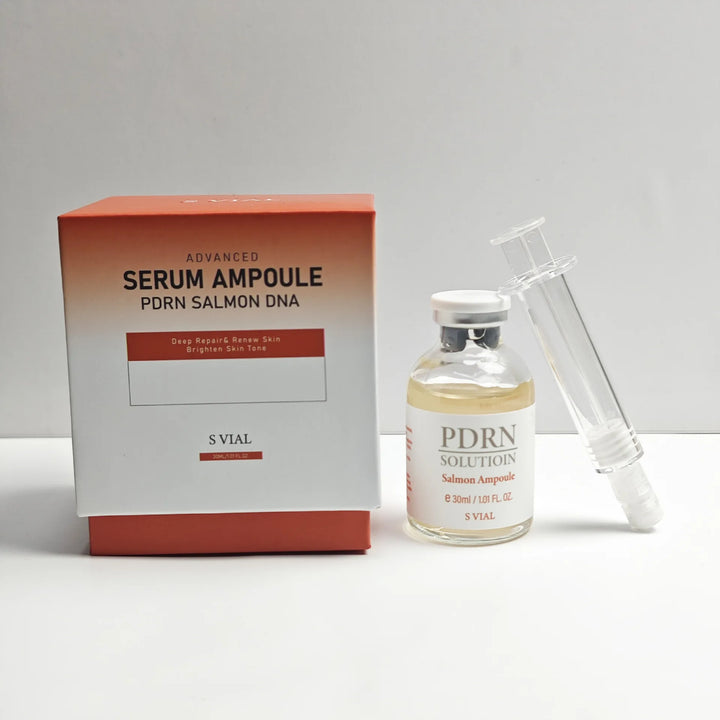 Korean PDRN Salmon DNA Serum Ampoule Advanced Skincare Deep Repair Renew Brighten Tone Strengthen Barrier firming Face Essence