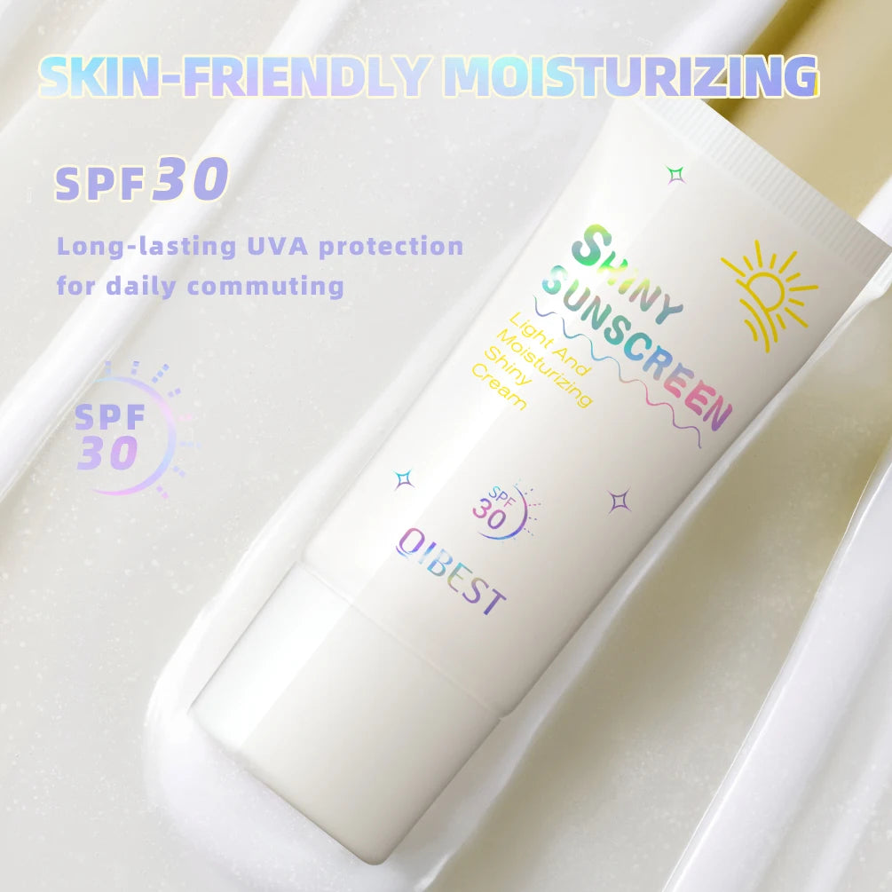 Pearlescent Brighten Makeup Primer Lasting Hydrating Moisturizing Oil Control Shiny Face Base Cream Primer Facial Base Primer