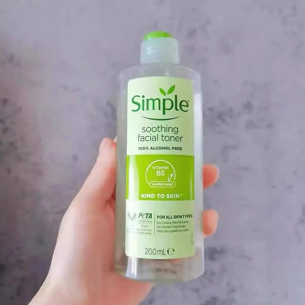 200ml Toner Hydrating Moisturizing Soothing Sensitive Skin Facial Essence Water Balance pH Pore Refining Skin Care Treatment