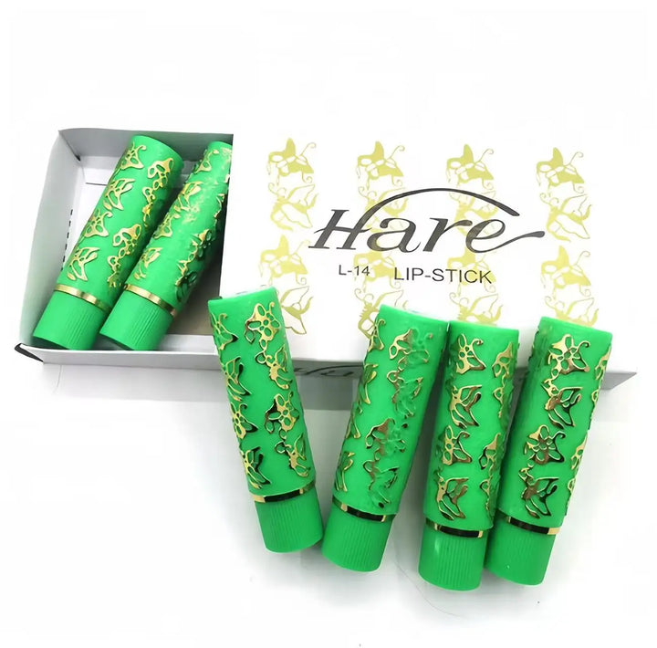 6Pcs/Set Color-changing Lipstick Lip Balm Reduce Lip Lines Repair Long Lasting Moisturizing Velvet Lipstick Exfoliating Lip Base