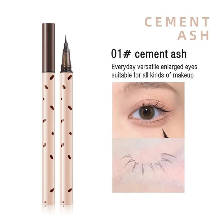 Eyeliner Liquid Pencil Eyelash Pencil Is Delicate And Thin  And The Pen Head Is Smooth And Not Easy To Smudge Eyeliner Pen