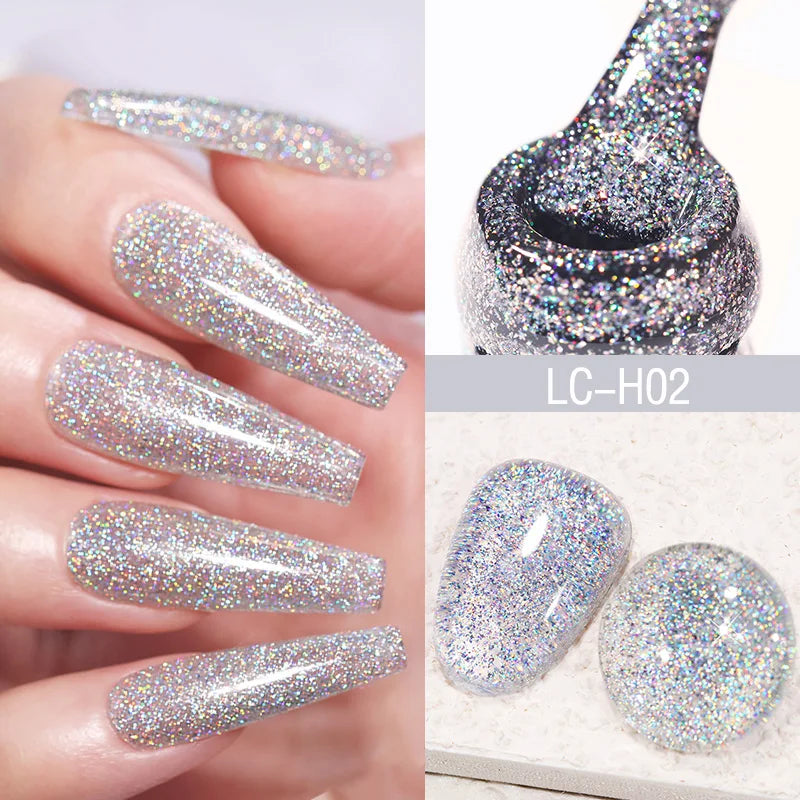 LILYCUTE 7ml 9D Cat Magnetic Gel Nail Polish Iridescent Magnet Semi Permanent Soak Off UV LED Manicure For Nail Art Gel Varnish