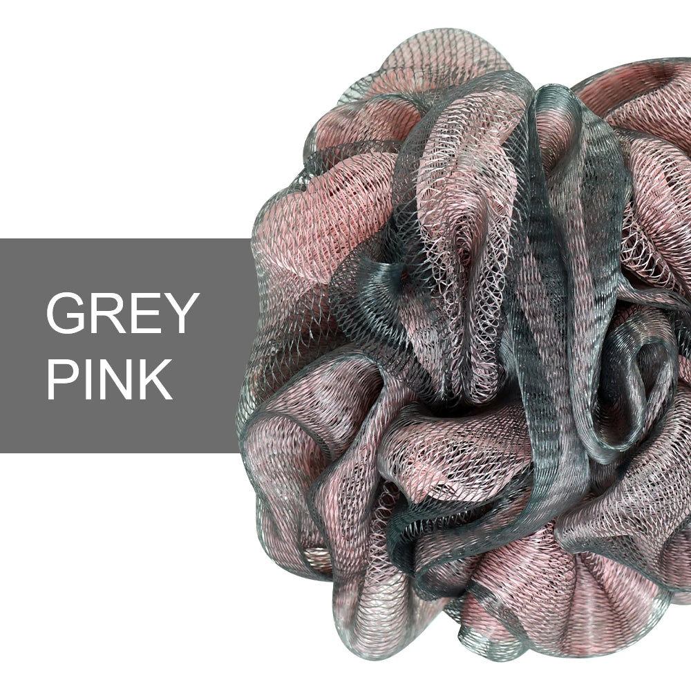 Shower Mesh Sponge Bath Puffs Bubble Ball Exfoliating Bath Sponge Body Scrubber Soft Cleanser Skin Scrub Bathroom Accessories