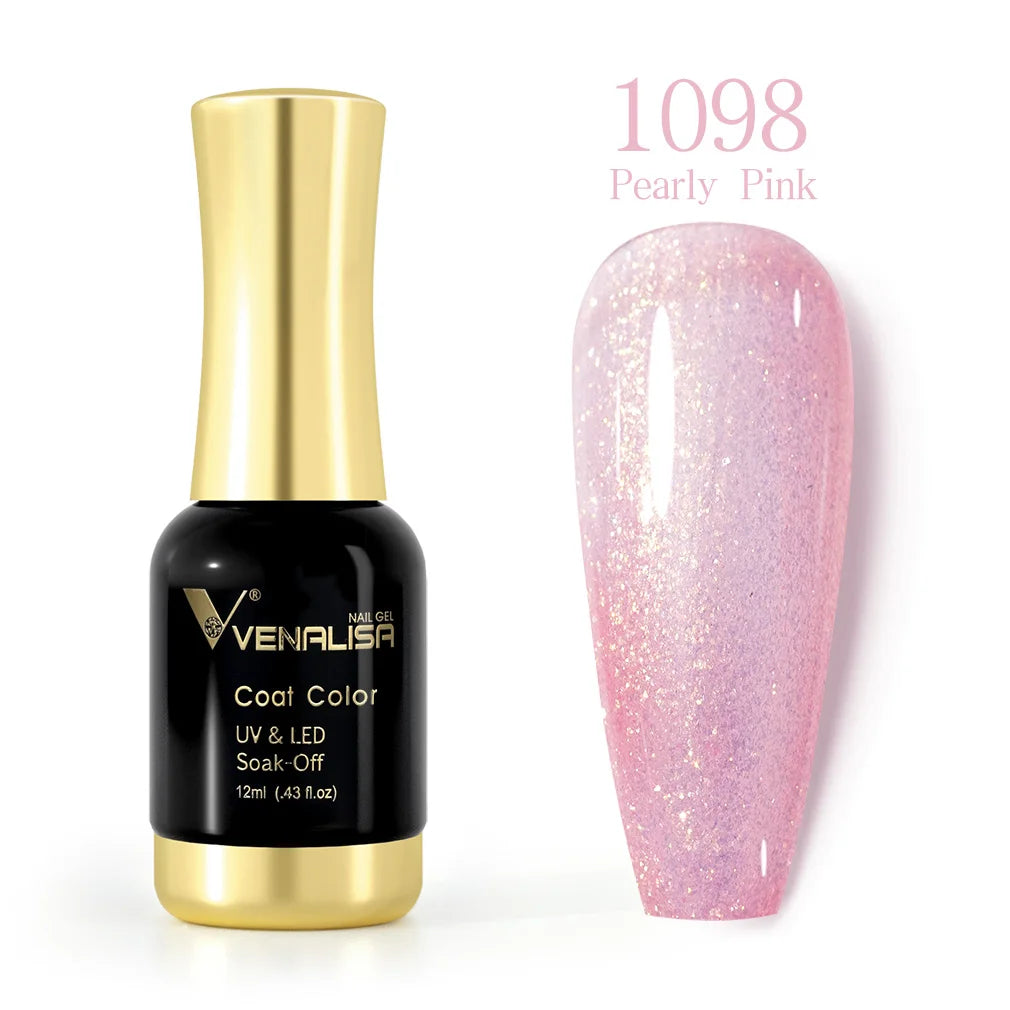 Venalisa TPO FREE Tempered Top Coat Nail Paint Gel Platinum Gel Polish Nail Soak Off UV LED Gel Polish Nail Lacquer Varnishes