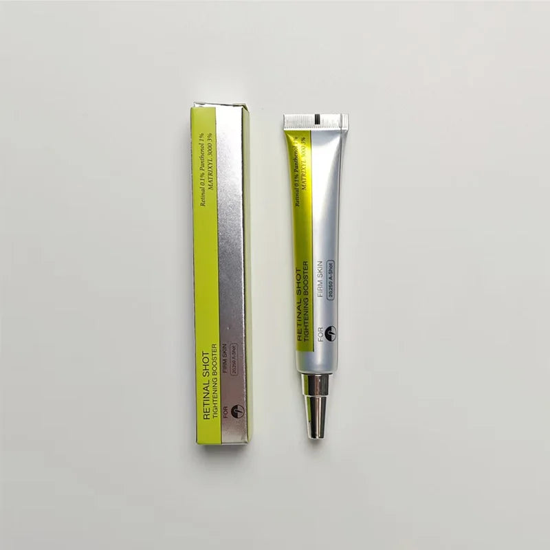 Korean Vita A Retinol Firming Serum Eye Cream Set Tightening Booster Deeply Moisturizing Pore Shrink Dark Circles Repair Serum