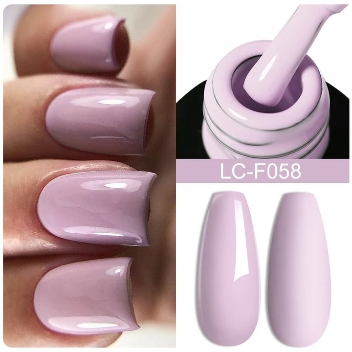 LILYCUTE 15ML Quick Extension Gel Nail Polish Nude Milk White Color Finger Prolong Acrylic Crystal Construction Hard Gel Varnish