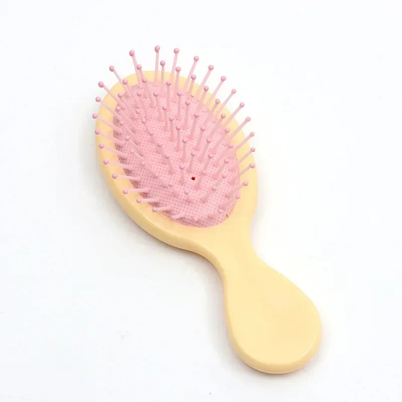 Mini Kids Hairdressing Comb Scalp MassageHair Brush Baby Wet Curly Detangle Hair Brush for Hair Care Brushes & Combs