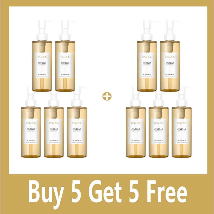 Cleansing Remover Oil Facial Makeup Remover Moisturizing Face Refresher Cleaning Centella Asiatica Extract Vitamin E Oil