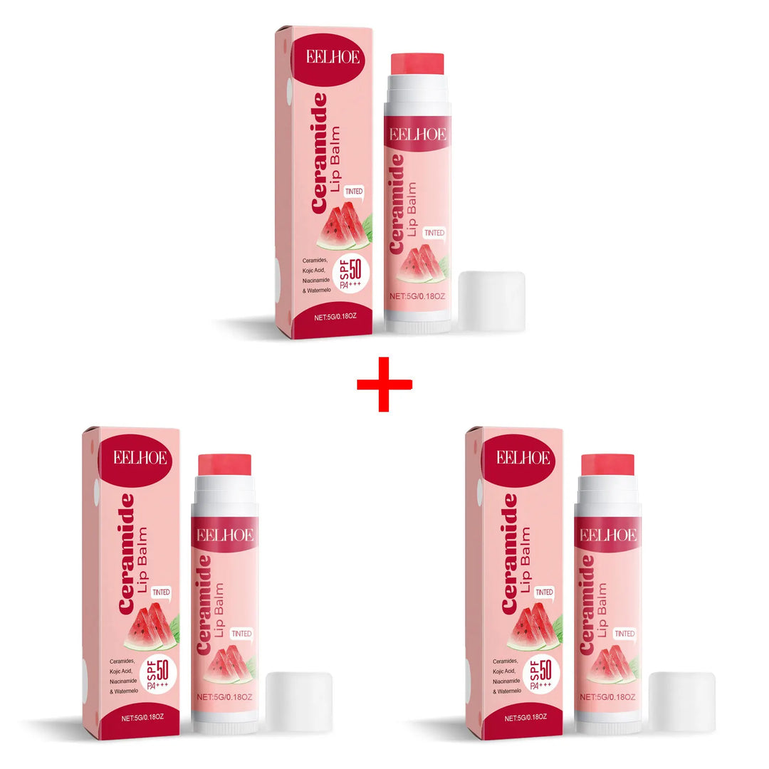 Watermelon Lip Balm Brightening Darkness Lips Plumper Dryness Moisturizing Lighten Lip Melanin Remover Tinted Gloss Beauty Care