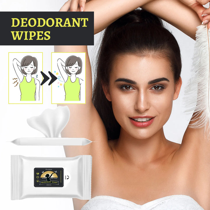 Odor-Removing Wipes for Sports Sweat – Gentle Cleansing Body Wipes to Eliminate Odors and Leave a Fresh Scent
