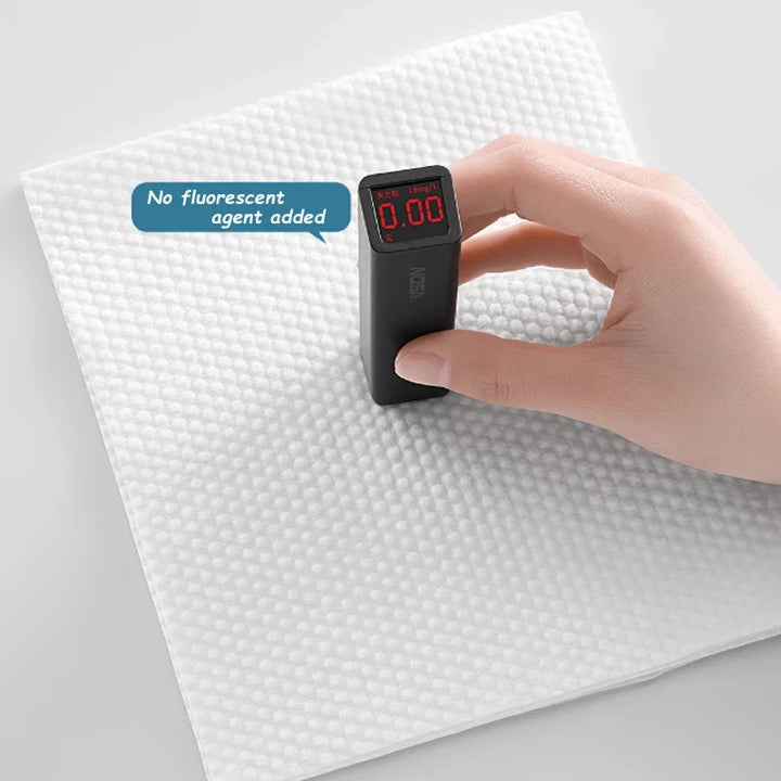 Soft Cotton Disposable Thick Face Towel - Dry Makeup Removing Cleanser Towelettes For Skin Care