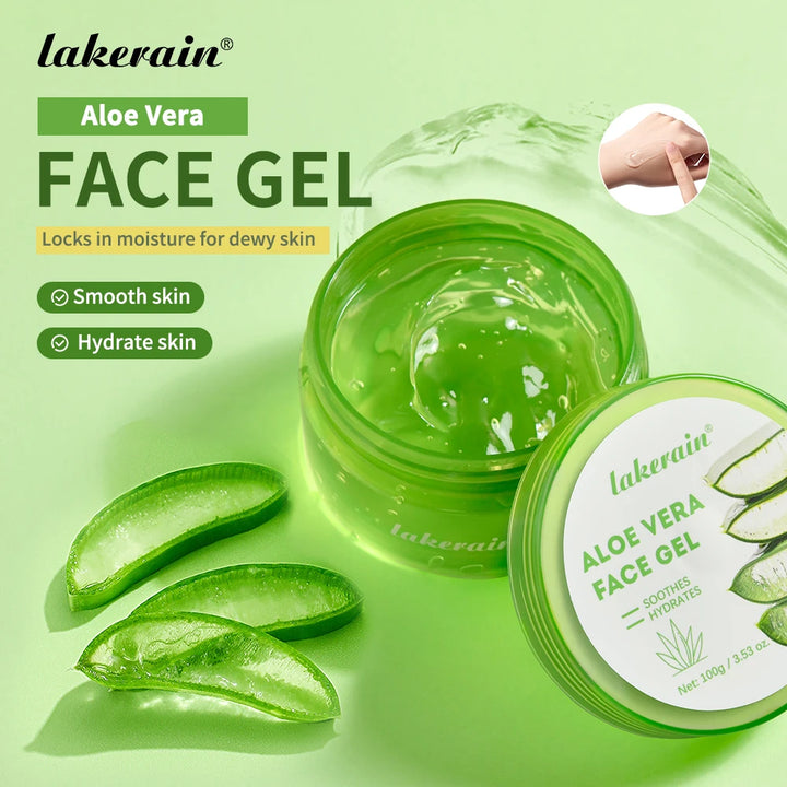100g Aloe Vera Gel Moisturizing Soothing Aloe Vera Gel Creams Skin Nourishing Hydrating Face Cream Beauty Facial Skin Care