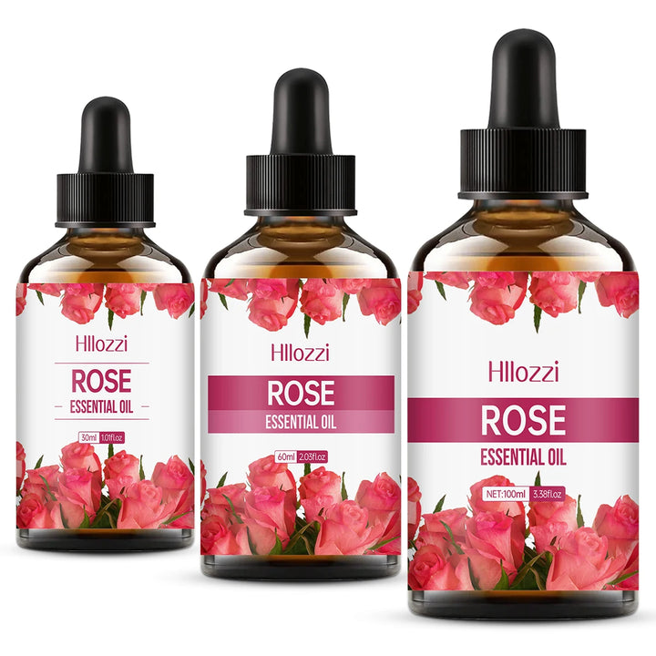 Rose essential oil aromatherapy essential oil fresh air facial skin care oil moisturizing body care massage oil lasting fragranc