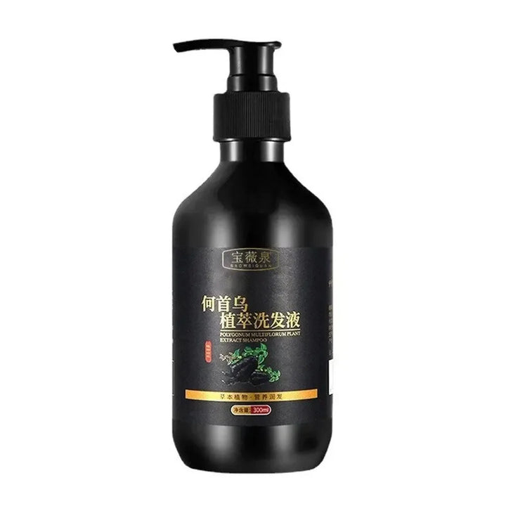 Herbal Polygonum Multiflorum Shampoo Oil Control, Dandruff Control, Itchy Relief Shampoo for Men and Women