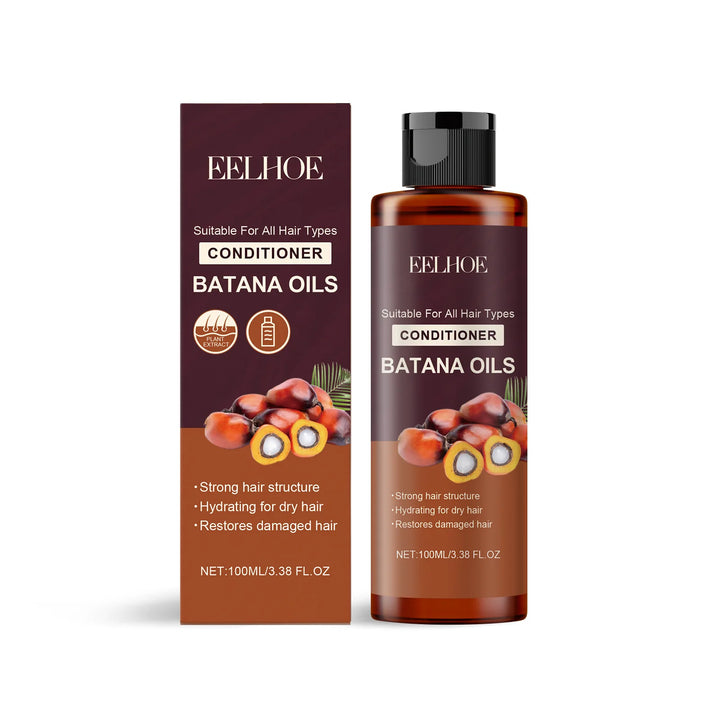 Batana Oil Shampoo Conditioner Set Oil Control Anti Dandruff Scalp Hair Treatment Split Ends Anti Frizz Hair Loss Hair Care Set