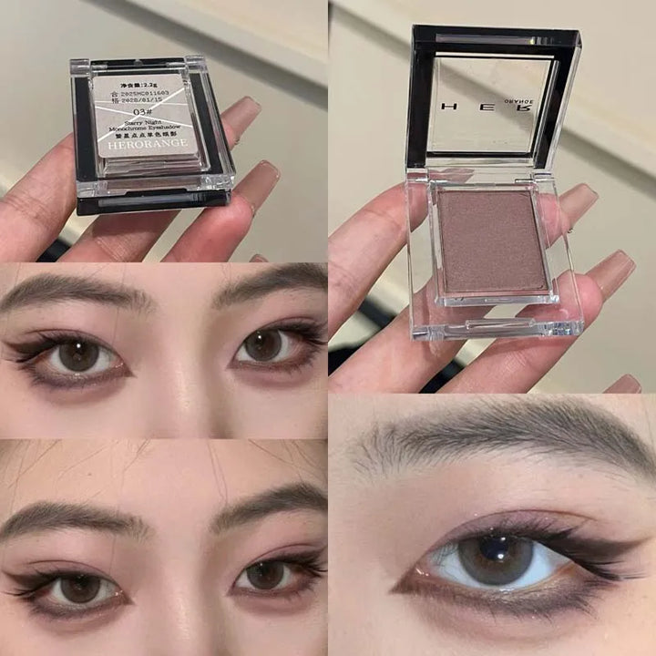 Herorange Glitter Single Eyeshadow No Fallout Diamond Sparkle Multi Use Inner Corner under Eye Fairy Makeup