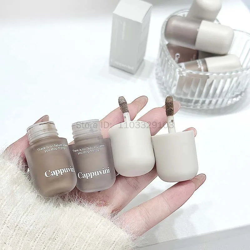 Grey Brown Facial Contour Shadow Cream Natural Nude Makeup Liquid Contouring Stick 3D Nose Shadow Brightening Bronzers Cosmetic