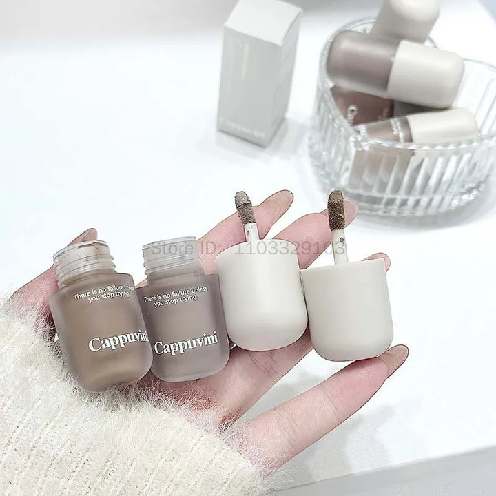 Grey Brown Facial Contour Shadow Cream Natural Nude Makeup Liquid Contouring Stick 3D Nose Shadow Brightening Bronzers Cosmetic