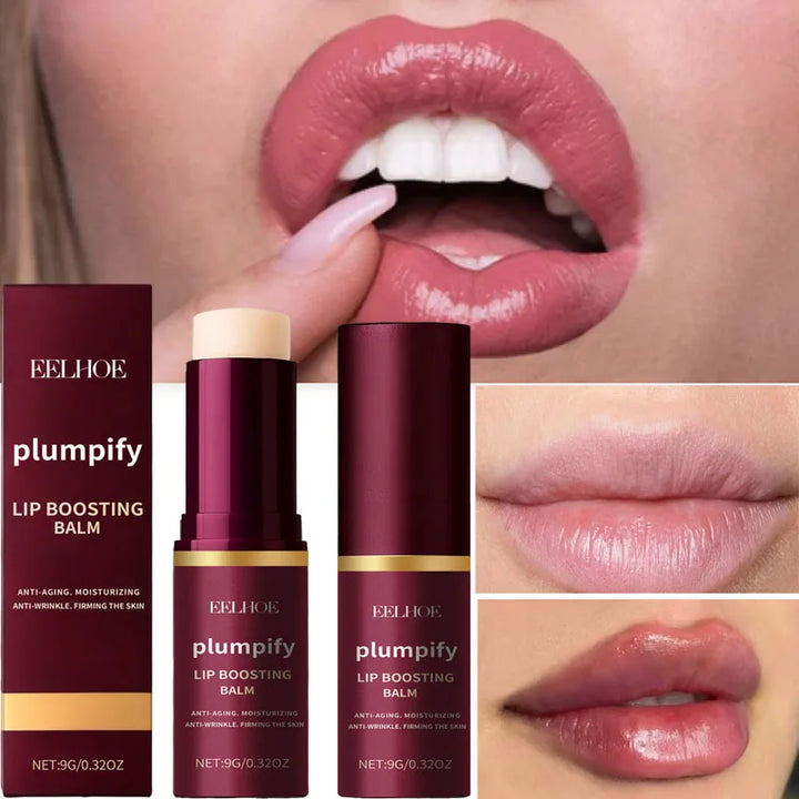 Fast Plumping Lip Balm Moisturizing Soft Lips Skin Plumper Gloss Oil Non-Sticky Daily Care Mask Beauty Makeup Cosmetics Products