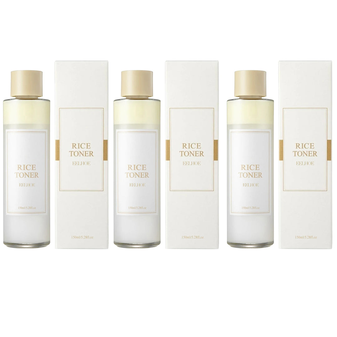 Rice Water Face Toner Essence Deep Moisturizing Repairing Skin Barrier Shrink Pore Brightening Anti Aging Nourishing Toner 150ml