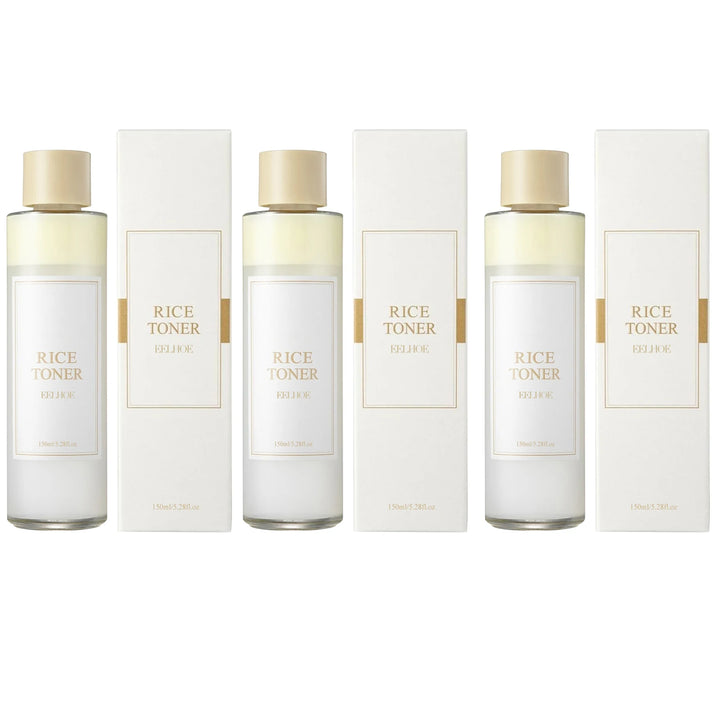 Rice Water Face Toner Essence Deep Moisturizing Repairing Skin Barrier Shrink Pore Brightening Anti Aging Nourishing Toner 150ml