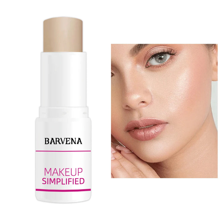 Three in one simple concealer makeup stick is durable and hard to take off makeup to create a natural three-dimensional contour