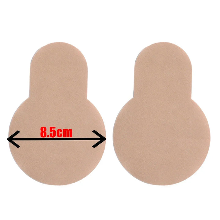 Self-adhesive Nipple Cover Chest Patch Non-woven Thin Invisible Bra Disposable Sticky Lift Breast Petals Round Flower Pads