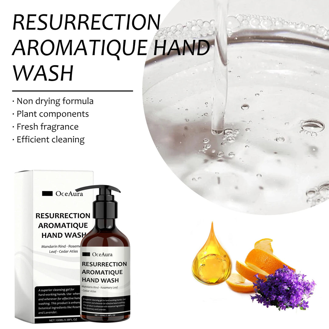 Aromatic Hand Sanitizer Deep Cleaning Removes Dirt Moisturizing Non-Irritating Gentle Hand Skin Smoothing Brightening Hand Wash