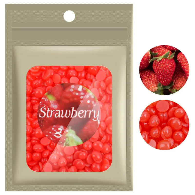 No Strip Hair Removal Wax Fast Painless Depilatory Hard Wax Beans Unisex Eyebrow Face Leg Bikini Arm Full Body Hair Removal Bean