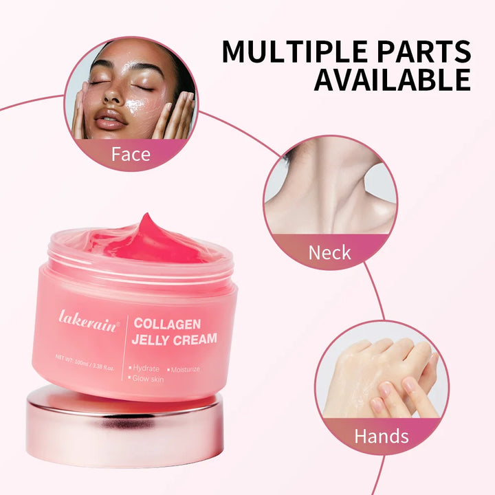 Anti Aging Collagen Face Cream 100ml Niacinamide Moisturizer Hydrating Gel For Tightening Soothing Firmness Skincare