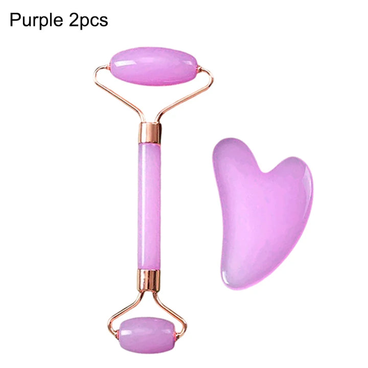 Facial Sculpting Mask & Facial and Eye Mask Massage Roller Reusable Adjustable V-shaped Face Bandage Portable Body Massage Tool
