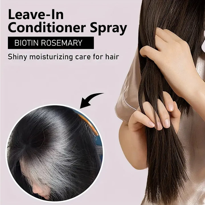 YUITIKUE leave-in conditioner spray, moisturizing and glossy formula, suitable for adult men and women.