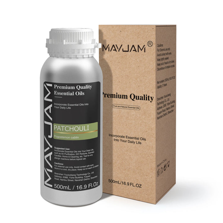 MAYJAM 500ML Pure Natural Essential Oil For Humidifier Diffuser Jasmine Lavender Vanilla Eucalyptus Bergamot Lemon Aroma Oils