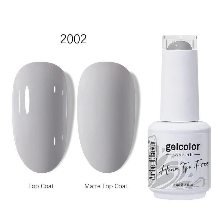 Arte Clavo 15ml HEMA TPO FREE Gel Nail Polish Pink Hybrid Nail Manicure Semi-permanent Enamels Varnish For UV LED Nails Supplies