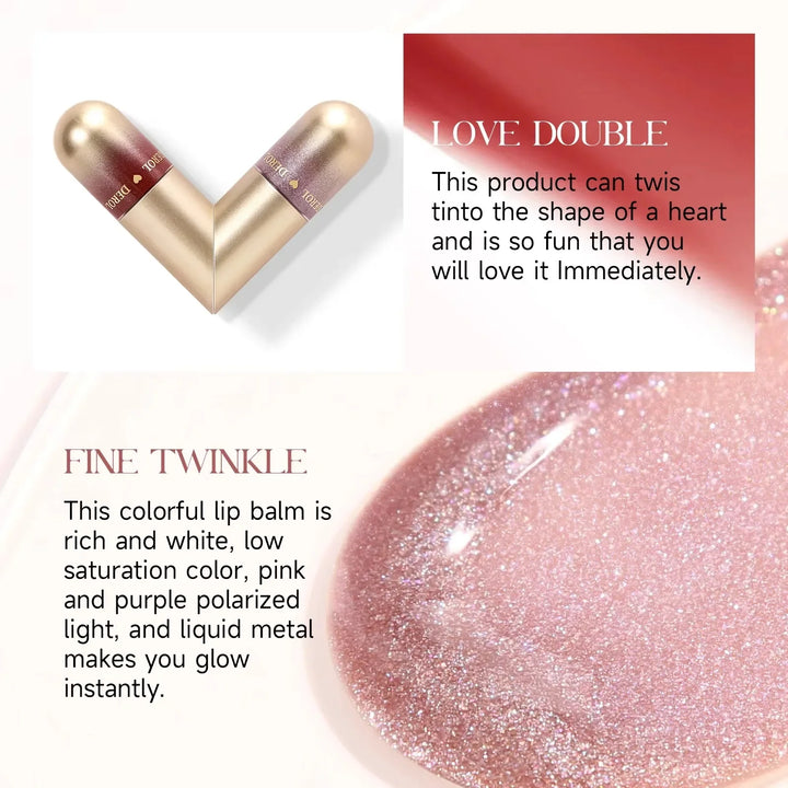 Hydrating Plumping High-Shine Lip Oil Mirror Gloss for Moisturized Luscious Lips Long-Lasting Comfortable Wear Lip Care