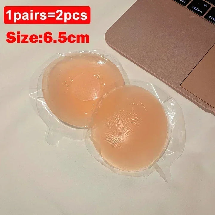 Silicone Nipple Cover Women Reusable Breast Lingerie Bra Sticker Female Invisible Petal Lift Up Adhesive Pads Chest Pasties