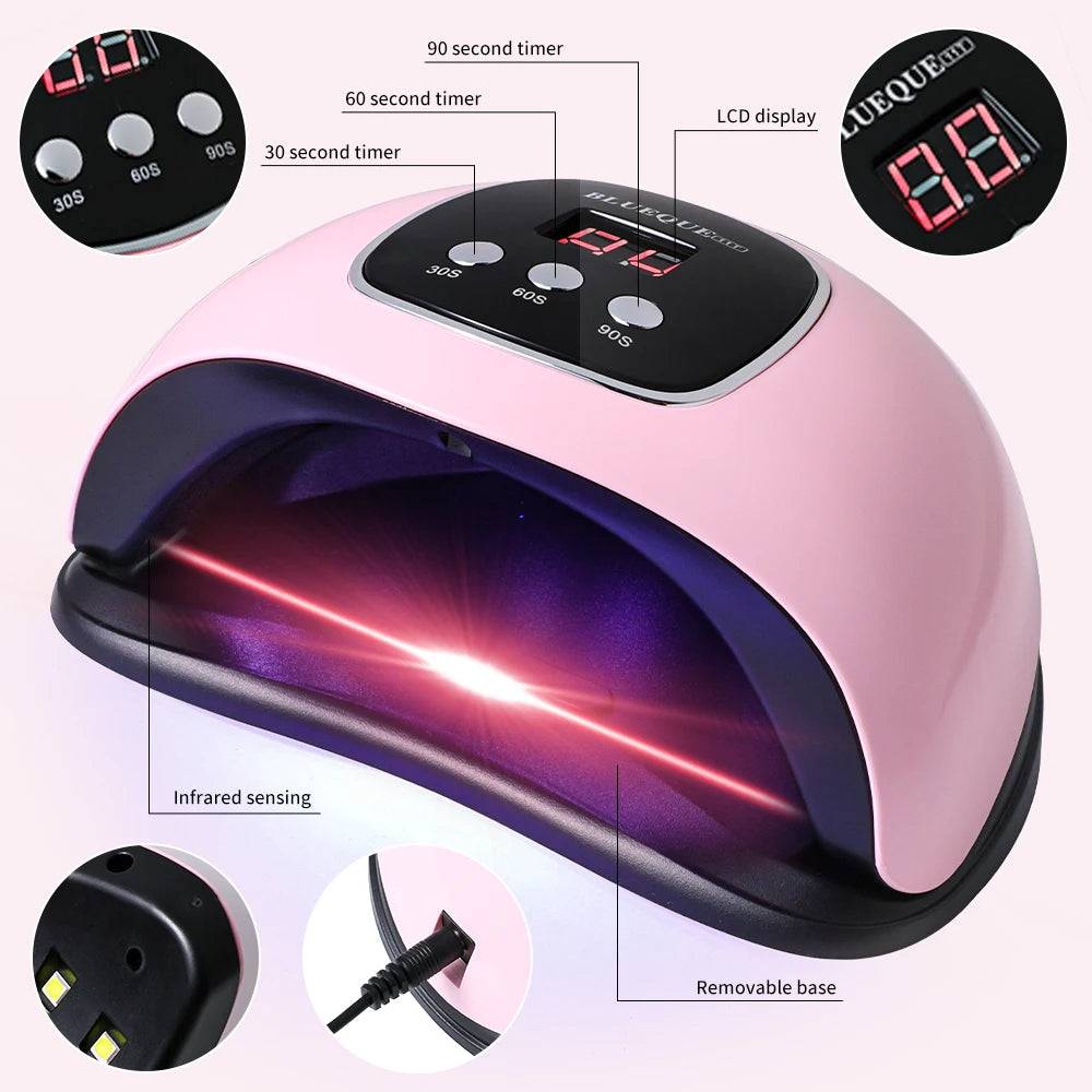 UV LED Nail Dryer Machine Professional 24 LED UV Manicure Lamp Home Use Nail Lamp For Drying Polish Varnish With USB Cable