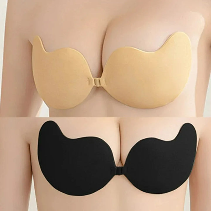 Women Sexy Invisible Strapless Adhesive Stick Bra Strapless Push Up Bras Backless Lingerie Seamless Silicone Bralette Underwear