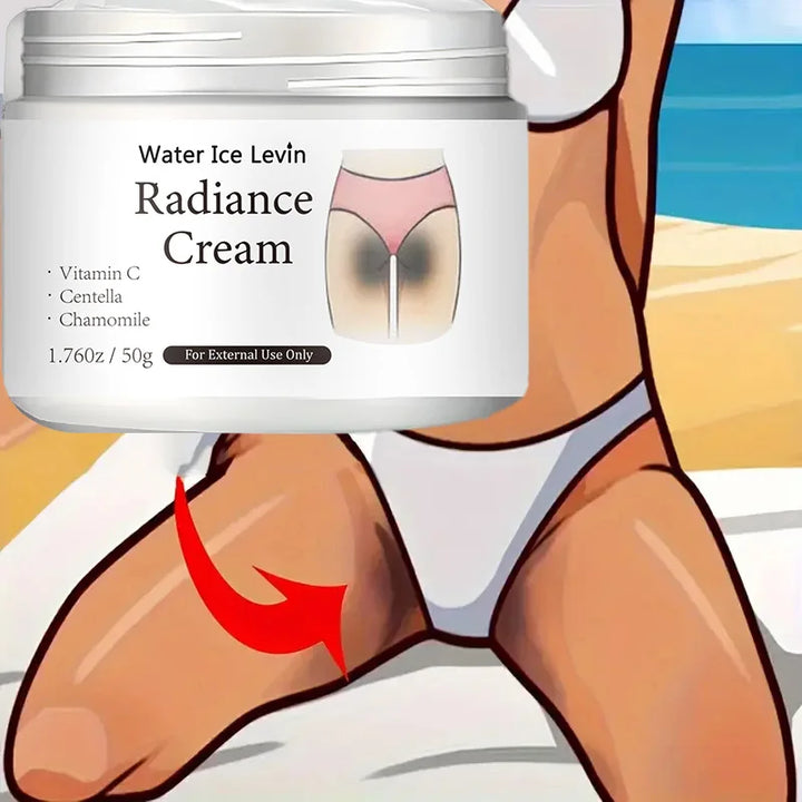 50g Brightening Cream - Contains Vitamin C, for private areas, underarms, joints, improves the appearance of melanin, brightens the skin on the inner thighs and buttocks