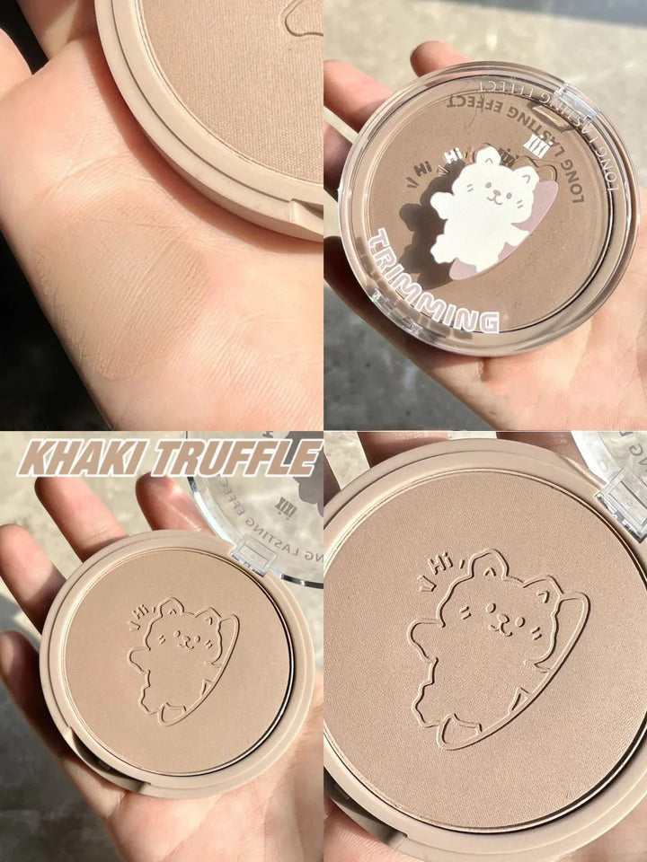 Three-dimensional Natural Trimming Plate Repair Highlight Make Up Face Powder Cosmetic Waterproof Contour Bronzer Powder Palette