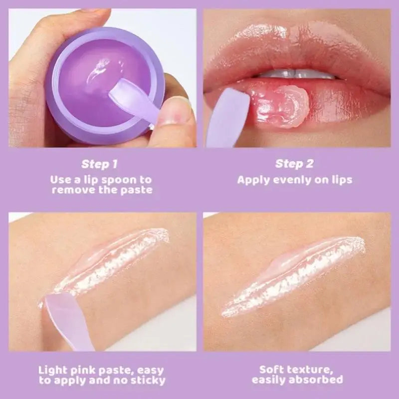 Overnight Lip Mask 10g Hydrating Moisturize Treatment Repair Dry Chapped Lips Reduce Fine Lines Remove Dead Skin Cells