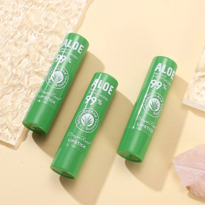 1/12pcs Aloe Lipstick Color-changing Lip Balm Long Lasting Nourish Lips Care Makeup Moisturizing Hydrating Watery Lip Stick