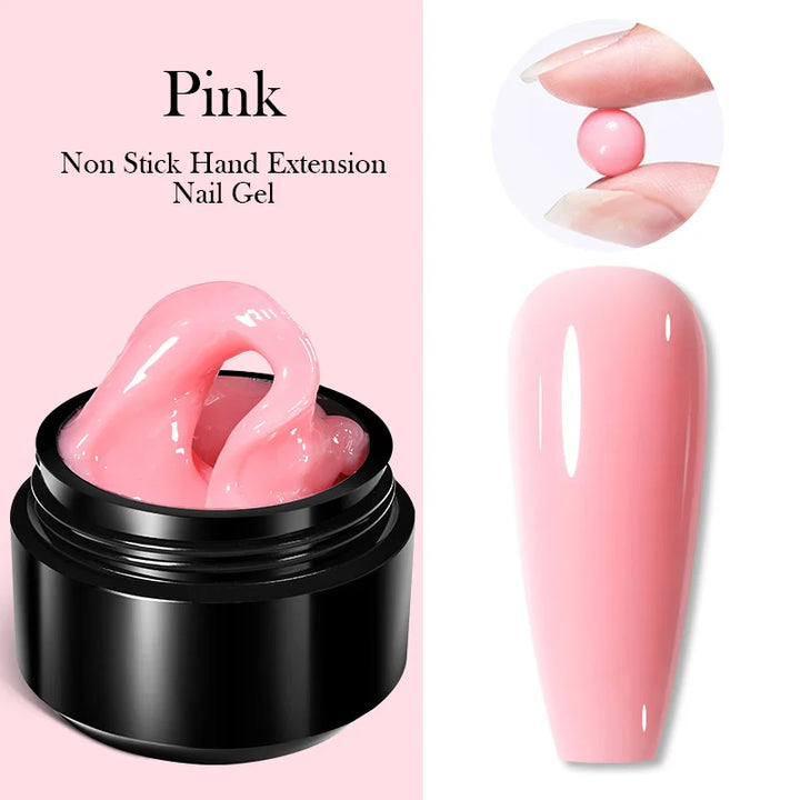 BORN PRETTY 15ml Non Stick Hand Extension Gel Nail Polish Carving Flower Nail Art Shaping Solid Acrylic Nail Gel Varnish