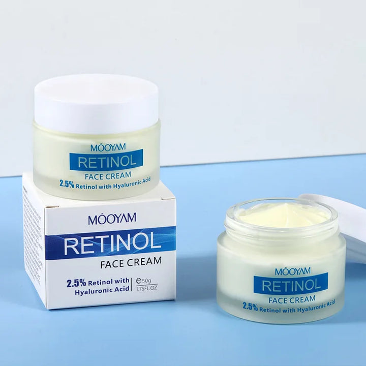 Hyaluronic acid vitamin A retinol cream, anti-wrinkle anti-aging firming serum cream