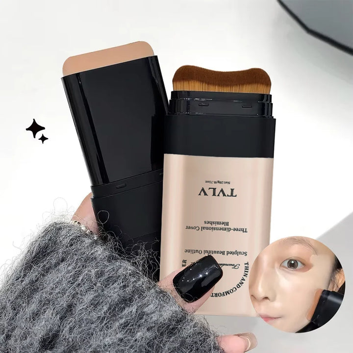 Hot Sale Lightweight Foundation Stick Long-Lasting Full Coverage Moisturizer Natural Finish Makeup Foundation Stick