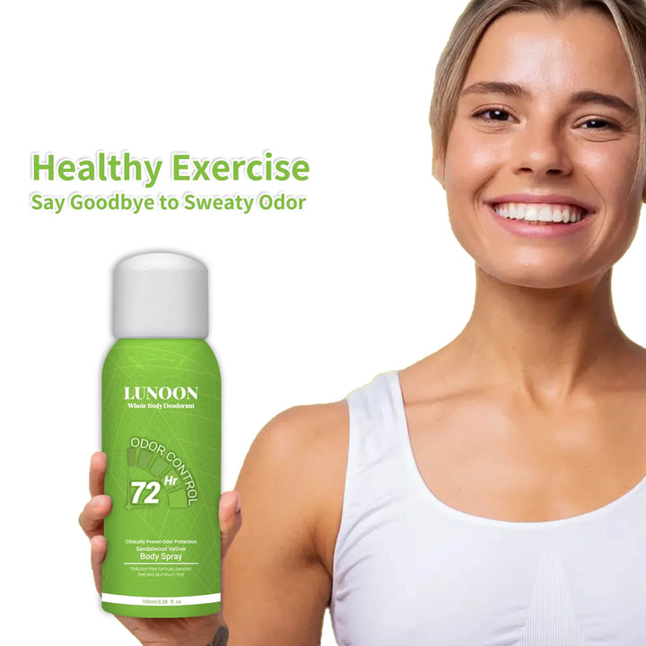 Underarm Odor Remover Spray Long Lasting Aroma Antiperspirant Sweat Deodorizer Moisturizing Skin Care Refreshing Deodorant Spray