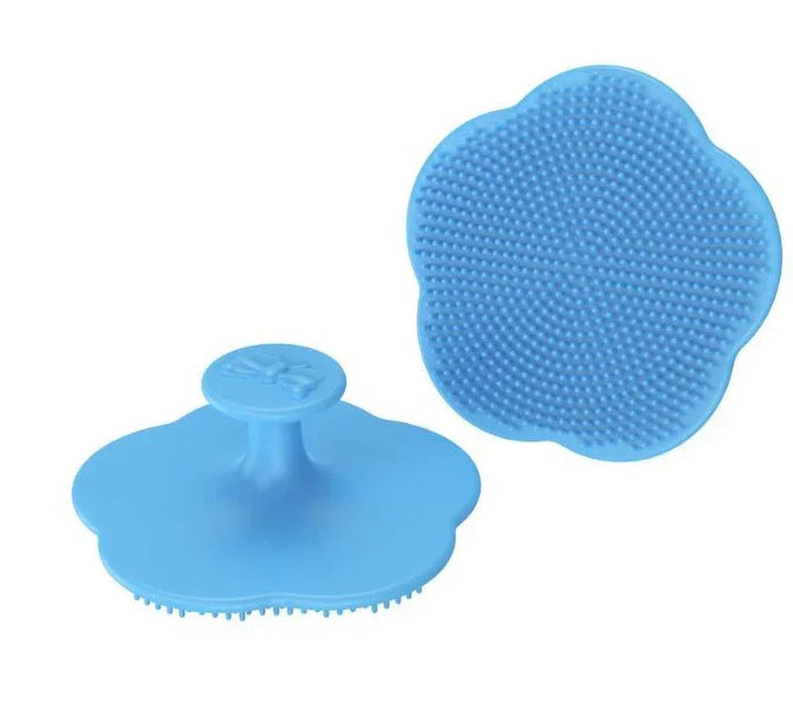 Silicone Shampoo Brush for Baby Infant Comb Bathing Soft Silicone Boys Kids Shower Brush Head Hair Washing Massage Brushes Wipe