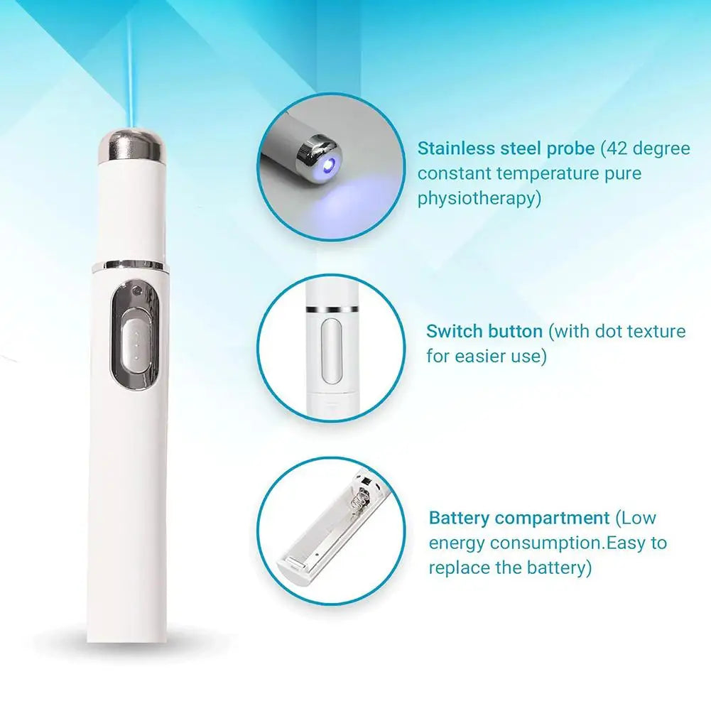 HOT Facial Beauty Device Eye Massager Blue Light Black Eye Circles Facial Care Tool Lightening Texture Maintaining Eye Bags